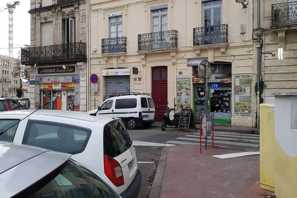 Appartement Grande Chambre Au Coeur De Montpellier Extérieur photo